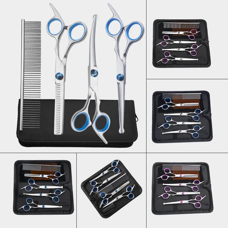 Sharp And Durable Titanium Coated Professional Dog Grooming