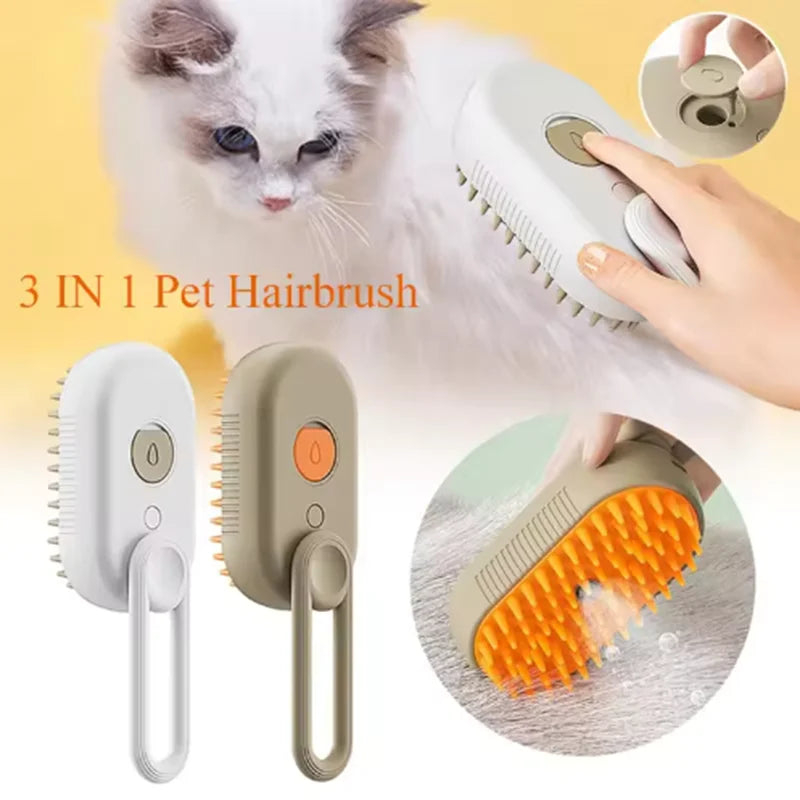 Pet Comb Cat Dog Spray Massage Comb Cleaning Hair Removing Comb Dog Comb Spray Anti-Skies Comb Pet Bath Brush