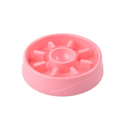 Heart Dog Bowl Anti Choke Dog Feeding Food Bowls