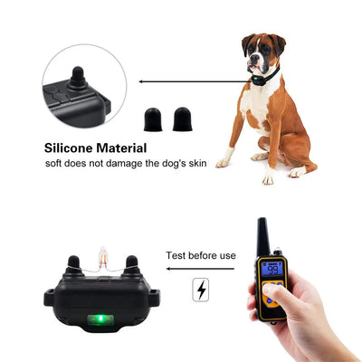 Electric Pet Dog Training Collar Shock Training Collar Electronic Remote