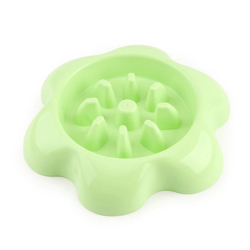 Heart Dog Bowl Anti Choke Dog Feeding Food Bowls