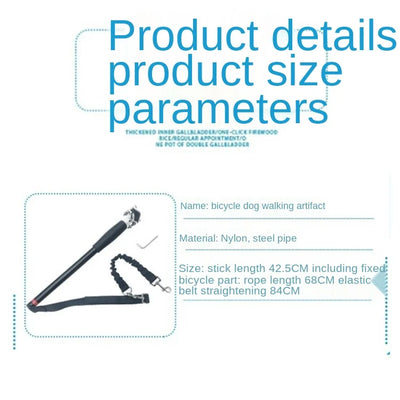 Dog Leash, Dog Training Leash, Dog Control Walker, Bike Exerciser