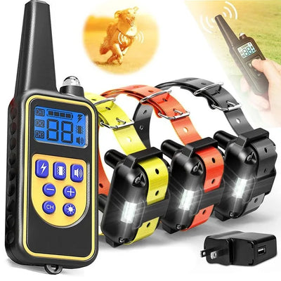 Electric Pet Dog Training Collar Shock Training Collar Electronic Remote