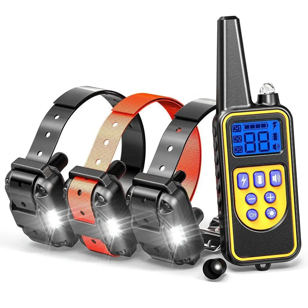 Electric Pet Dog Training Collar Shock Training Collar Electronic Remote