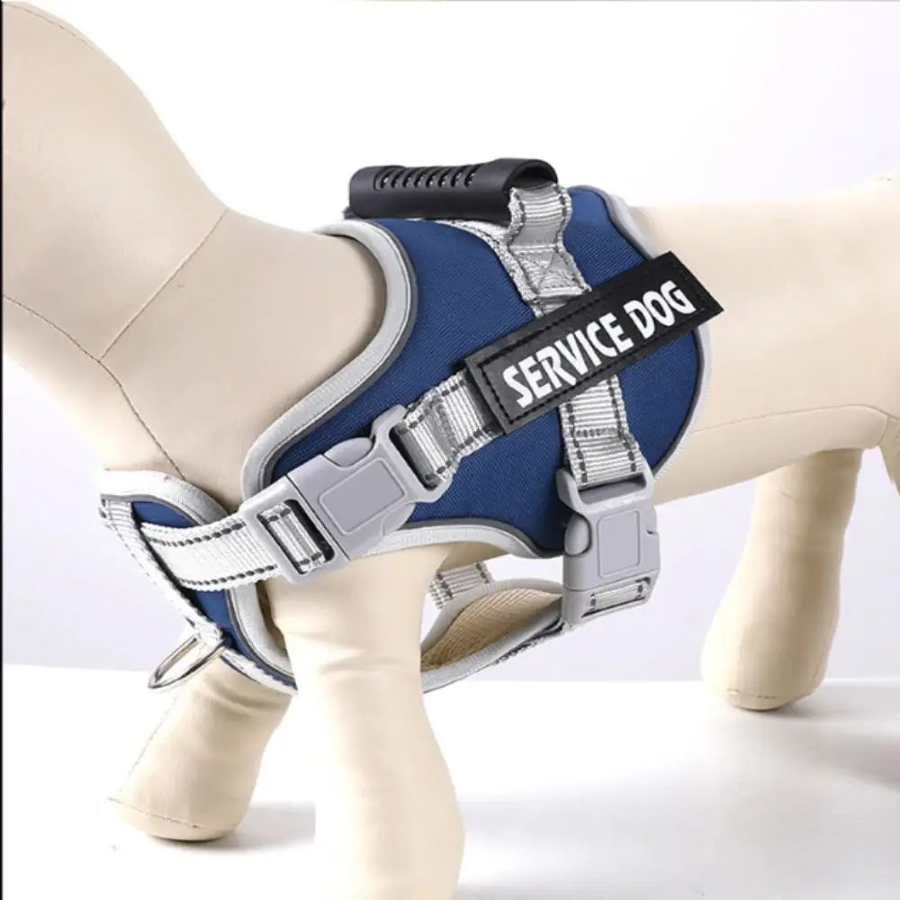 Chest Collars Adjustable Dog Harness Reflective Leash Set Reflective