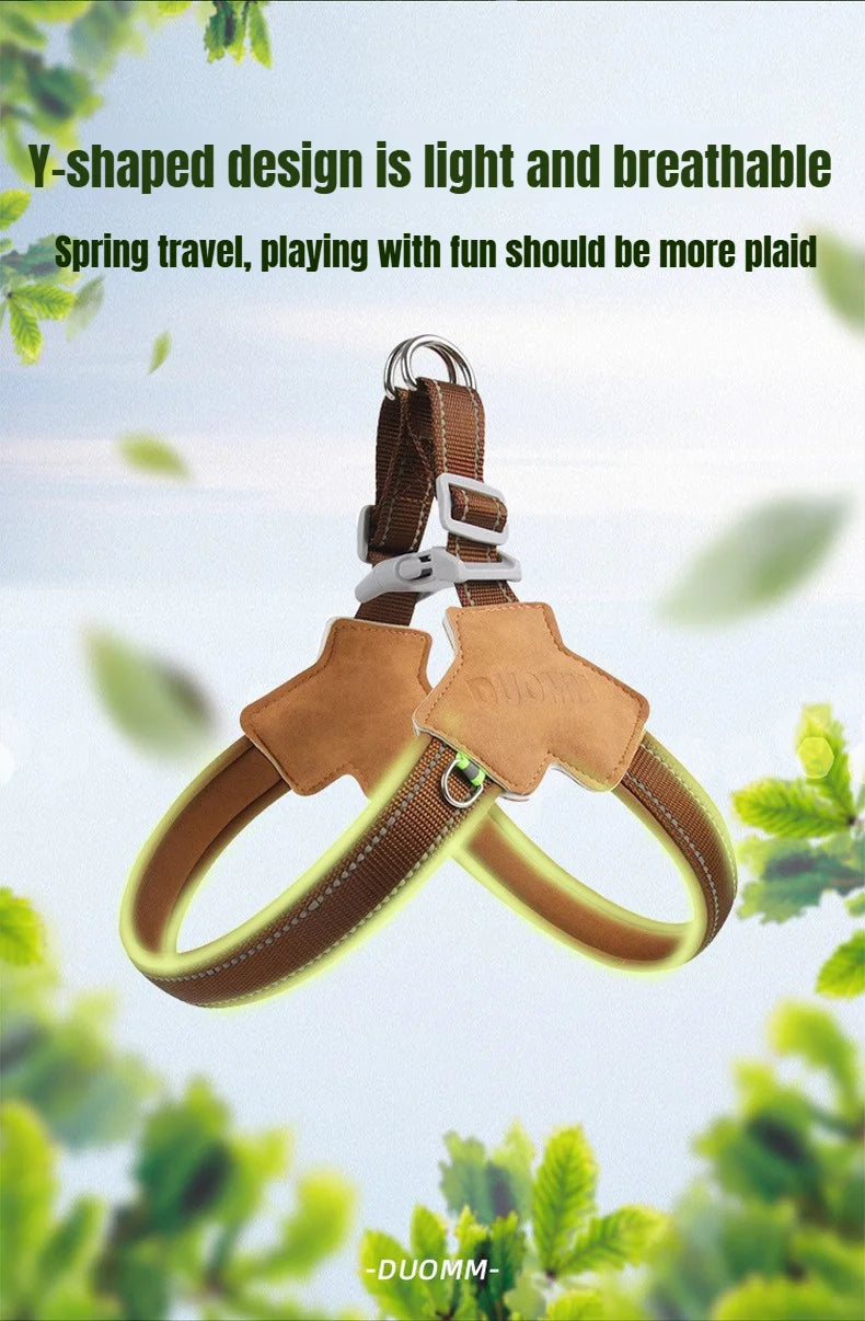 Dog Collar Leash Harness Pet Small Collars Puppy Supplies Adjustable