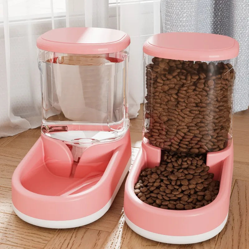 Dog water dispenser cat automatic feeder dog feeding water
