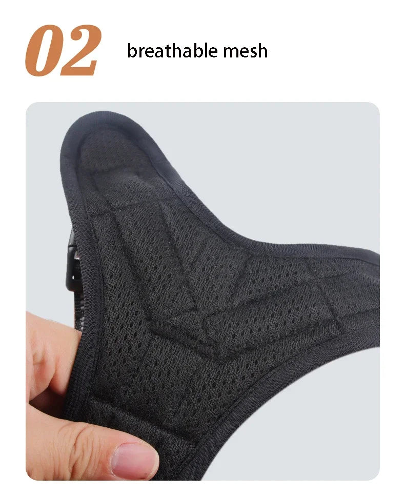 Dog Harness,No Pull Harness,Reflective No-Choke Pet PU Vest