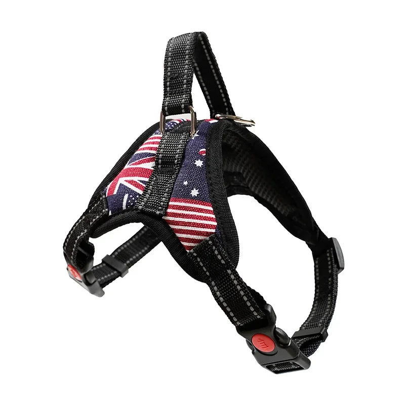 Saddle Dog Harness Reflective Adjustable Pet Harness