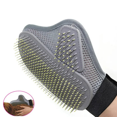 Pet Grooming Glove Hair Removal Brush Cat Dog Fur Hair