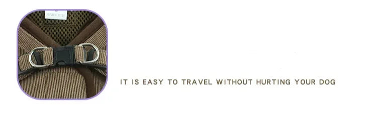 Dog Harness Leash Adjustable Vest Walking Soft Breathable Collar