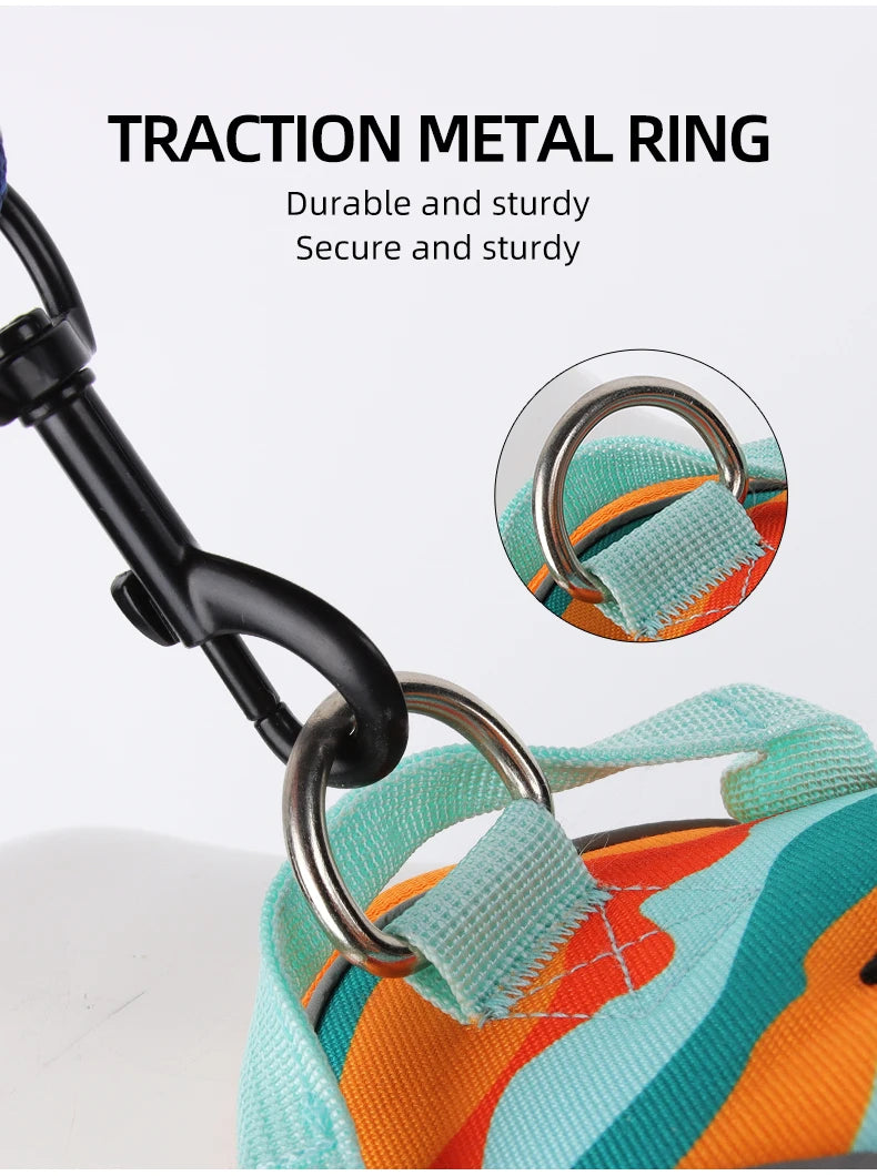 Medium Large Dog Harnesses Collar Labrador Army Reflective