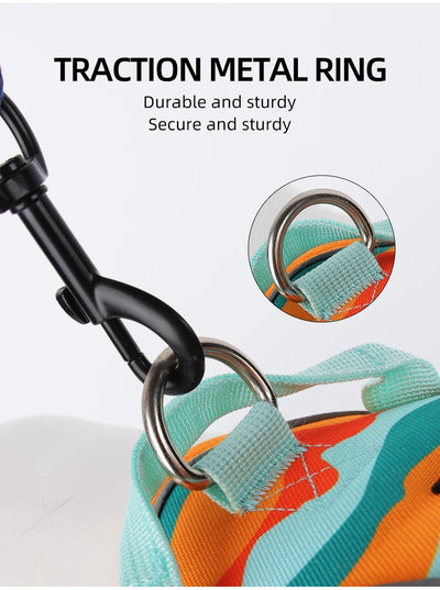 Medium Large Dog Harnesses Collar Labrador Army Reflective