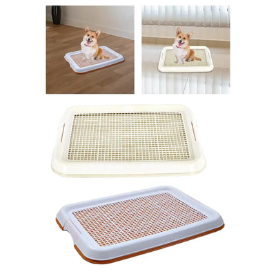 Dog Potty Toilet Training Tray, Training Pads Holder,18.5"x13.8"
