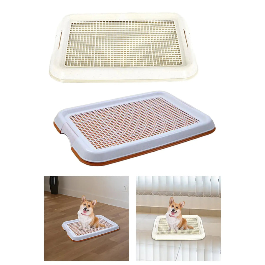 Dog Potty Toilet Training Tray, Training Pads Holder,18.5"x13.8"