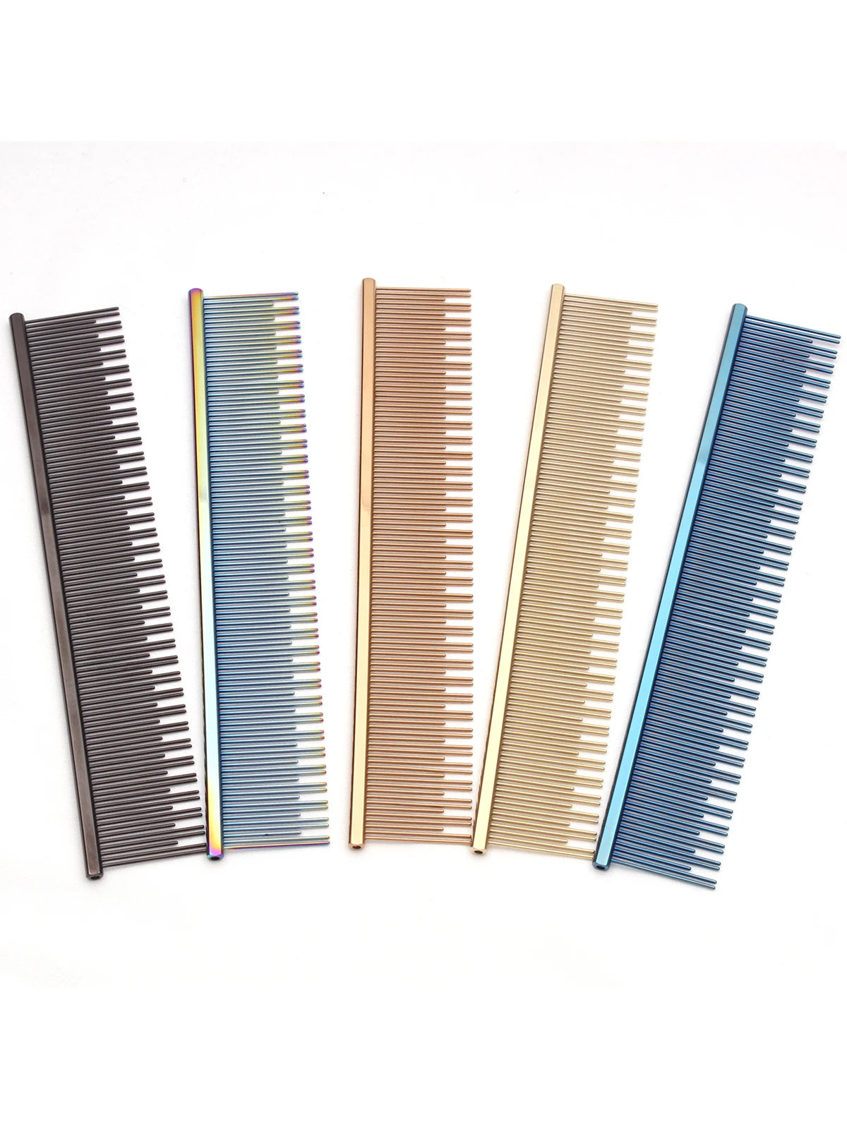 Dog Grooming Comb Groomer for Dogs Copper Blue Groomer