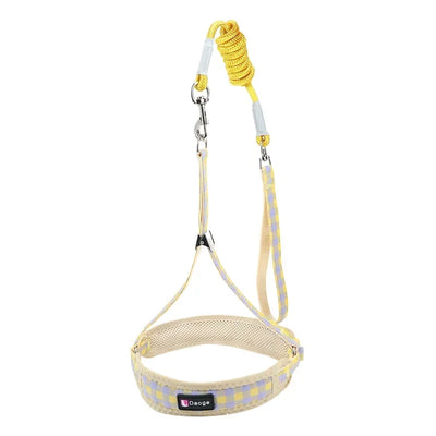 Dog Collars Harness with Leash Set Breathable Puppy Vest Chest Strap