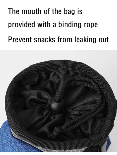 Dog outdoor training bag Dog Fanny pack therapy bag Multi-functional pet bag