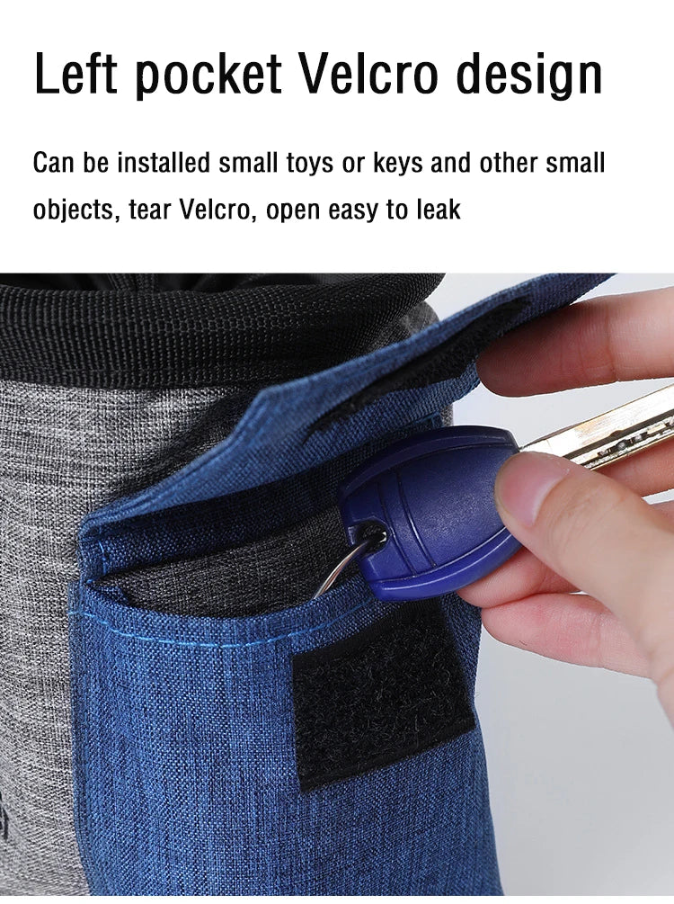 Dog outdoor training bag Dog Fanny pack therapy bag Multi-functional pet bag