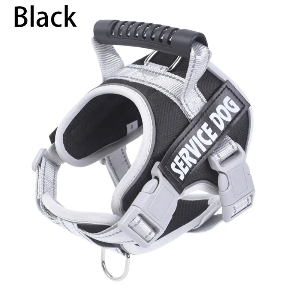 Chest Collars Adjustable Dog Harness Reflective Leash Set Reflective