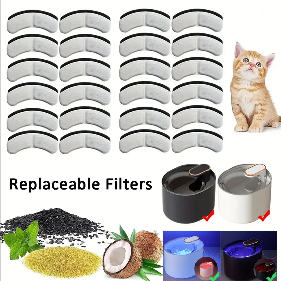 Cat Water Fountain Filters Pet Water Dispenser Filter