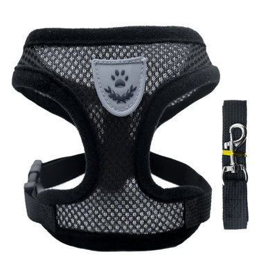 Puppy Harness Set Dog Accessories Adjustable Puppy