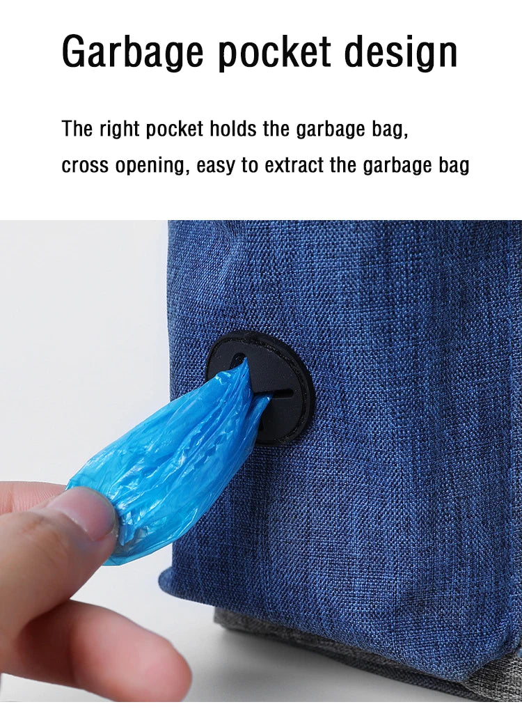 Dog outdoor training bag Dog Fanny pack therapy bag Multi-functional pet bag