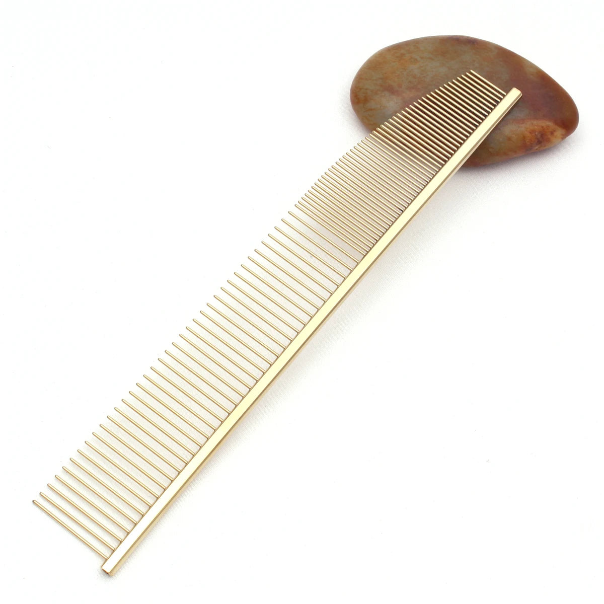 Dog Grooming Comb Groomer for Dogs 1Pcs Gold Groomer Pets