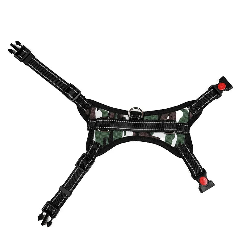 Saddle Dog Harness Reflective Adjustable Pet Harness