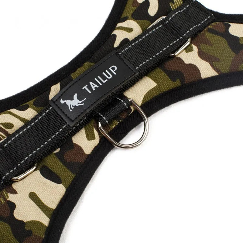 Adjustable Dog Harness Pet Large Dog Walk Out Harness Vest Collar