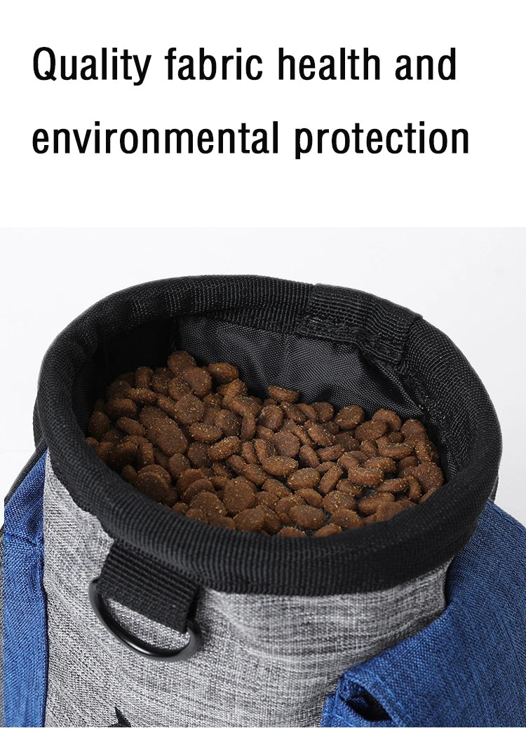 Dog outdoor training bag Dog Fanny pack therapy bag Multi-functional pet bag