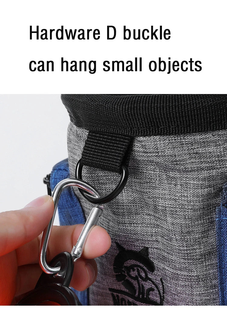 Dog outdoor training bag Dog Fanny pack therapy bag Multi-functional pet bag