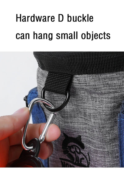 Dog outdoor training bag Dog Fanny pack therapy bag Multi-functional pet bag