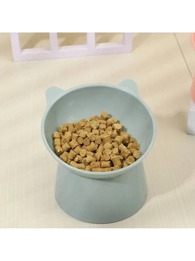 Pet Food Bowl Tilt High Bottom Neck Protector Antichoking Dog