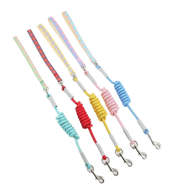 Dog Collars Harness with Leash Set Breathable Puppy Vest Chest Strap