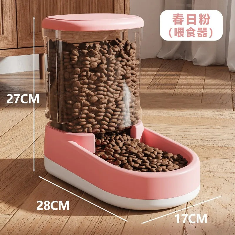 Dog water dispenser cat automatic feeder dog feeding water