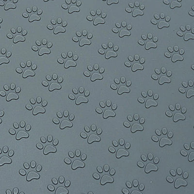 1PC Pet Silicone Eating Mat Paw Print Modeling Leak-Proof