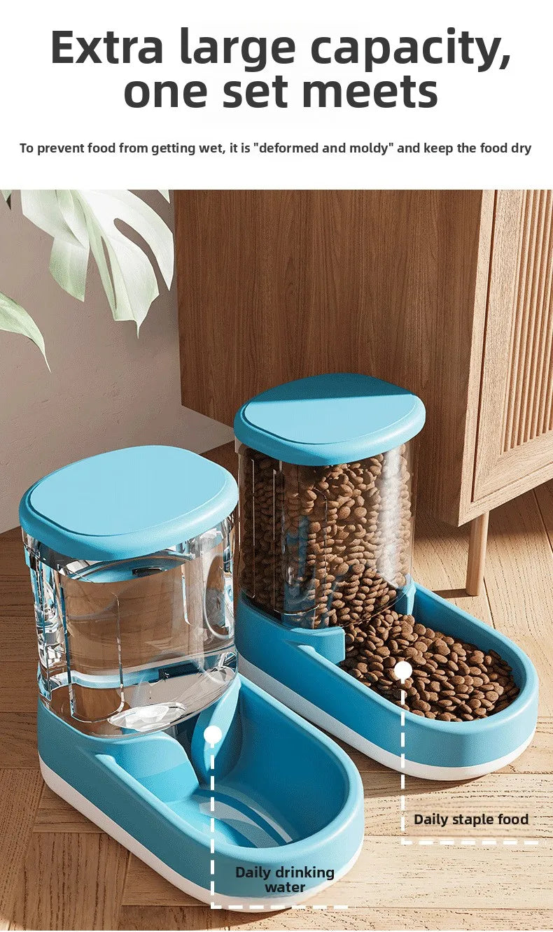 Dog water dispenser cat automatic feeder dog feeding water