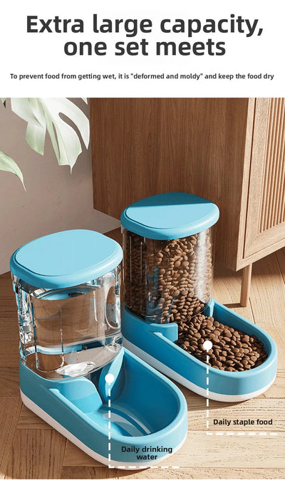 Dog water dispenser cat automatic feeder dog feeding water