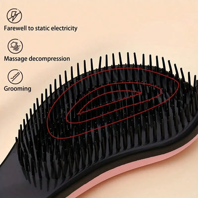 2-In-1 Dog Grooming Comb And Massage Brush Removes Hair