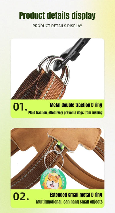 Dog Collar Leash Harness Pet Small Collars Puppy Supplies Adjustable