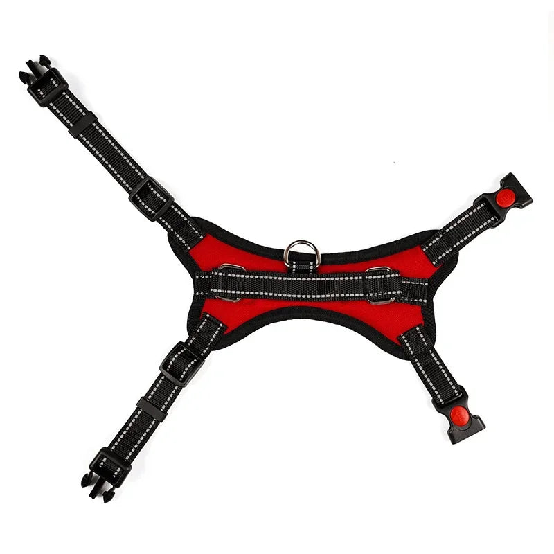 Saddle Dog Harness Reflective Adjustable Pet Harness