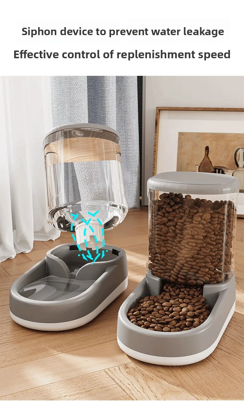 Dog water dispenser cat automatic feeder dog feeding water
