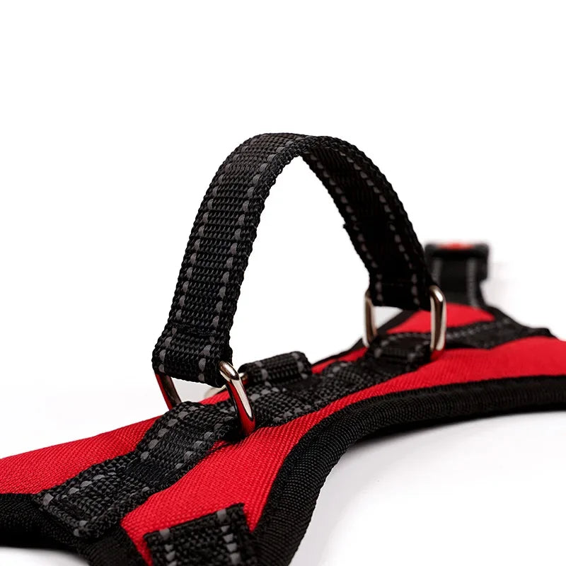 Saddle Dog Harness Reflective Adjustable Pet Harness