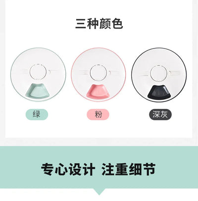 Automatic Feeder Pet Dog Round Timing Feeder 6 Meals 6 Grids Cat Dog Electric Dry Food Dispenser 24 Hours Feed Pet Supplies