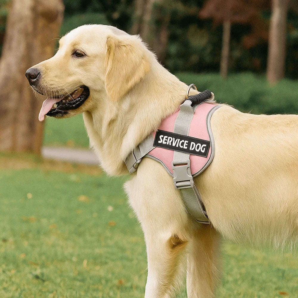 Chest Collars Adjustable Dog Harness Reflective Leash Set Reflective