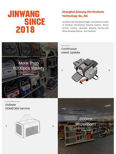 Portable Airline-Approved Dog and Cat Carrier Bag Soft Sided Puppy Travel Bag for Hiking for Small Animals Pet Carriers