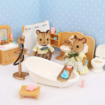 Forest Animal Family Dollhouse Furniture 1/12 Miniature