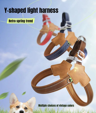 Dog Collar Leash Harness Pet Small Collars Puppy Supplies Adjustable