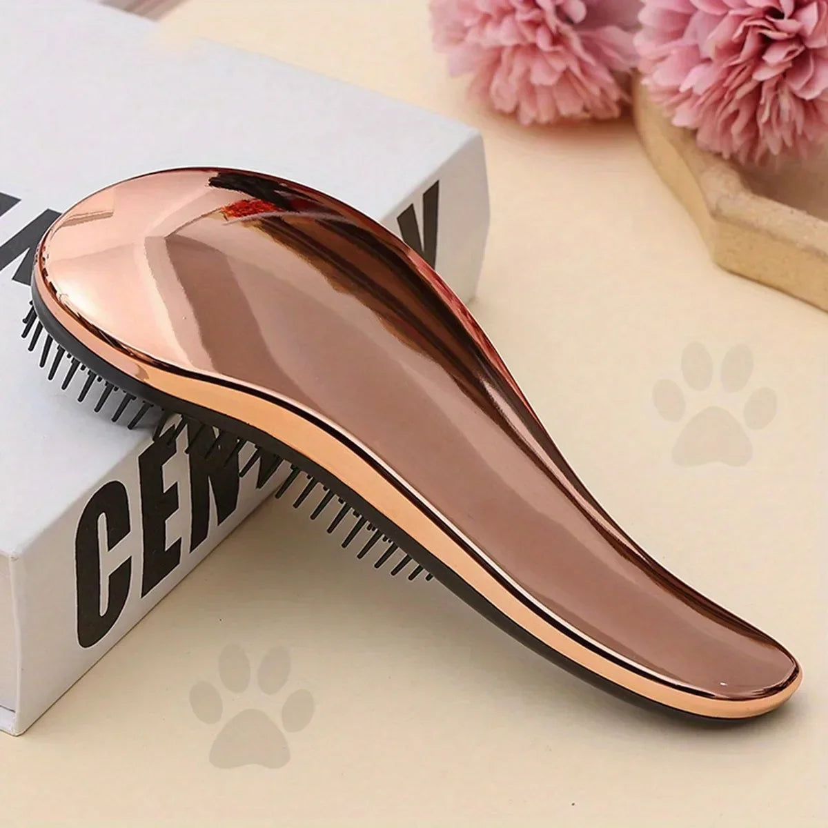 2-In-1 Dog Grooming Comb And Massage Brush Removes Hair